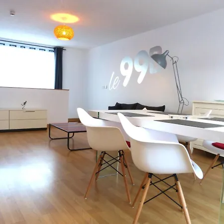 Daire Le 99b Modern Queen Size Bed Connected Tv Hallennes-lez-Haubourdin