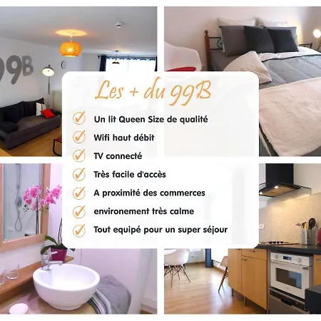 Le 99b Modern Queen Size Bed Connected Tv