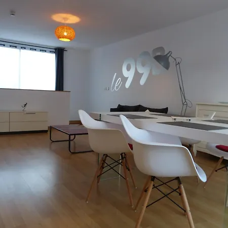 Apartamento Le 99b Modern Queen Size Bed Connected Tv *