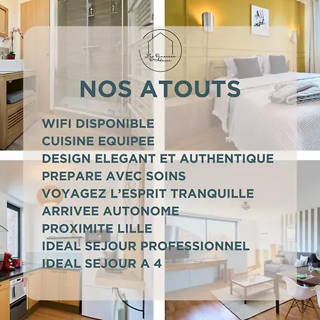 Lejlighed 99b - Lumineux 4 Pers Proche Lille
