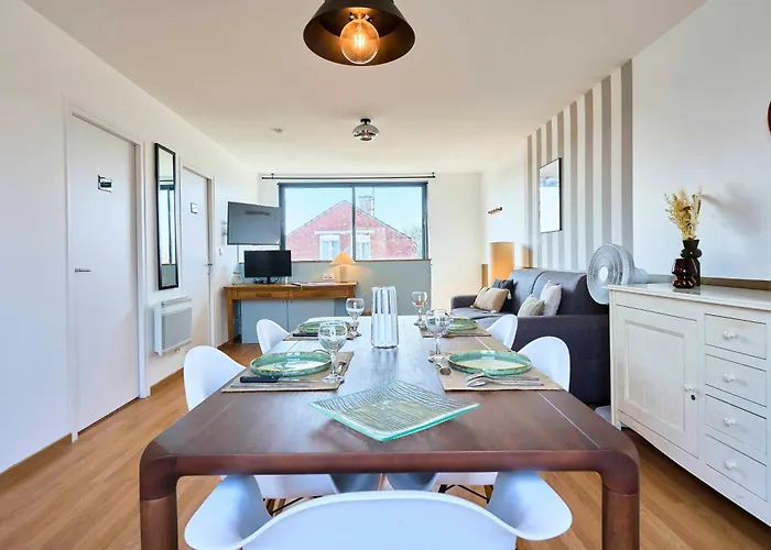 99B - Appartement Lumineux 4 Pers Proche Lille *
