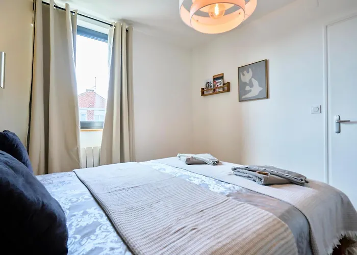 99B - Appartement Lumineux 4 Pers Proche Lille * Hallennes-lez-Haubourdin