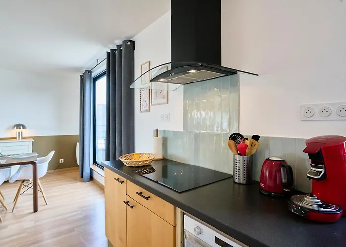 99B - Appartement Lumineux 4 Pers Proche Lille Hallennes-lez-Haubourdin