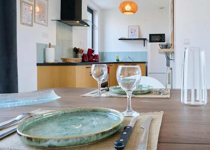 99B - Appartement Lumineux 4 Pers Proche Lille * Hallennes-lez-Haubourdin