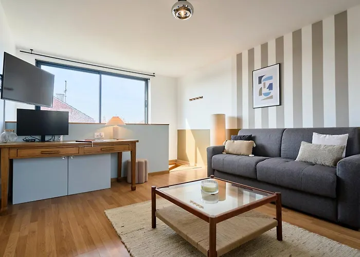 99B - Appartement Lumineux 4 Pers Proche Lille Appartamento *
