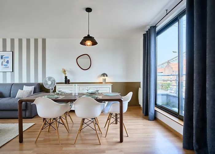 99B - Appartement Lumineux 4 Pers Proche Lille *